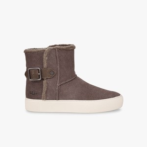 Ugg Aika Suede Women Sneakers Grey (5432QDERY)